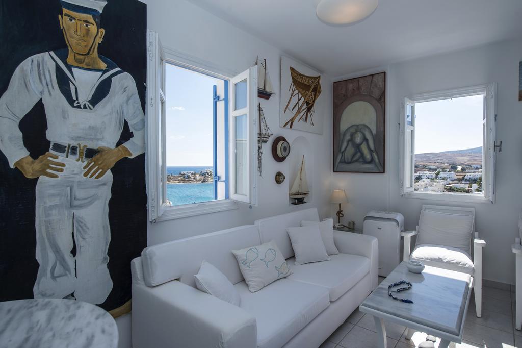 Aiolos Home With Private Veranda And Amazing Sea Views, Paros Piso Livadi Dış mekan fotoğraf