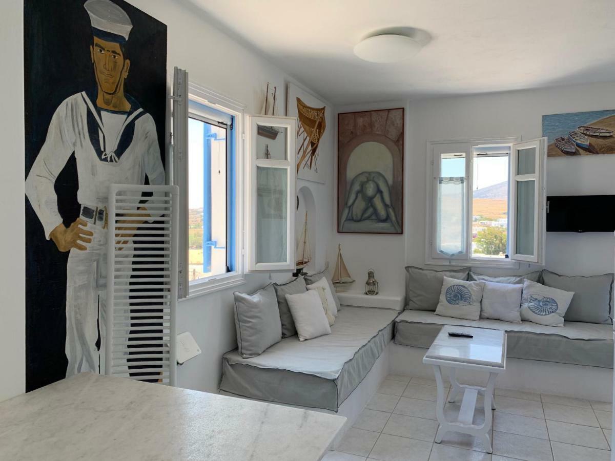 Aiolos Home With Private Veranda And Amazing Sea Views, Paros Piso Livadi Dış mekan fotoğraf