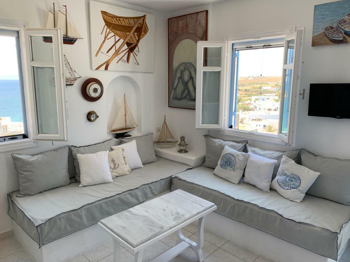Aiolos Home With Private Veranda And Amazing Sea Views, Paros Piso Livadi Dış mekan fotoğraf